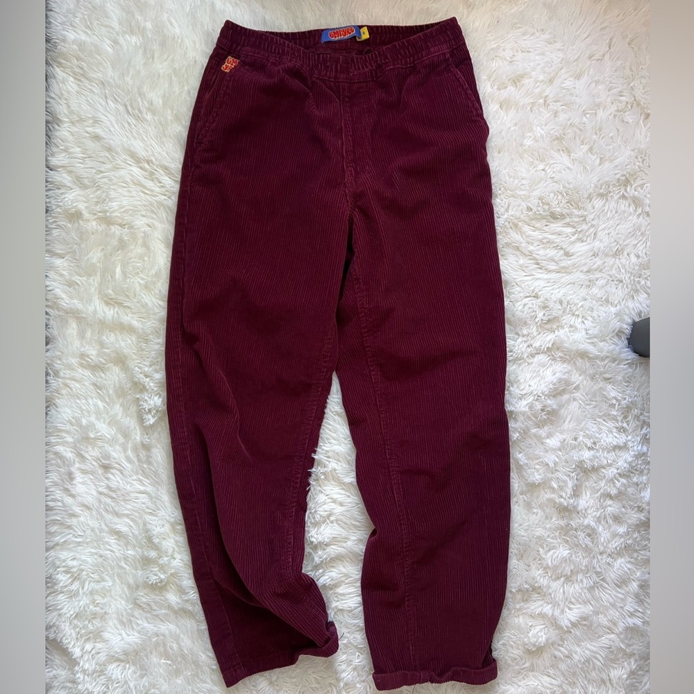 Empyre Burgundy Corduroy Trousers